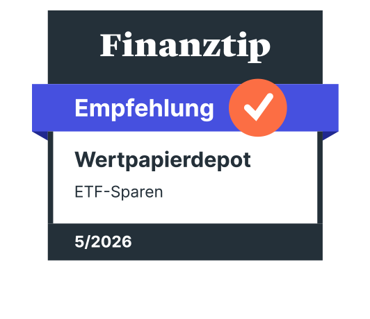 Auszeichnung Finanztip Wertpapierdepot Auszeichnung Finanztip Wertpapierdepot