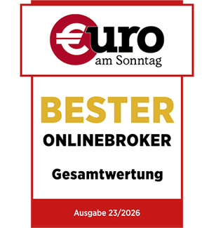 Auszeichnung bester Online-Broker Auszeichnung bester Online-Broker