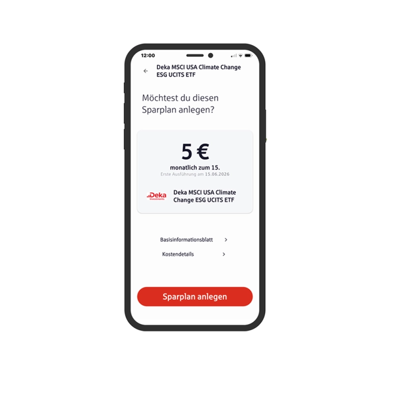 S Broker App Sparplan anlegen S Broker App Sparplan anlegen